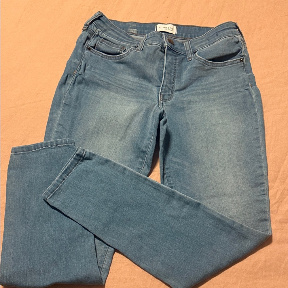 Crown & Ivy Light Blue Skinny Jeans